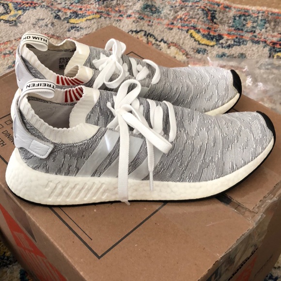 adidas gazelle silver green womens Adidas NMD R1 "Red Camo"  Beater Sneaker